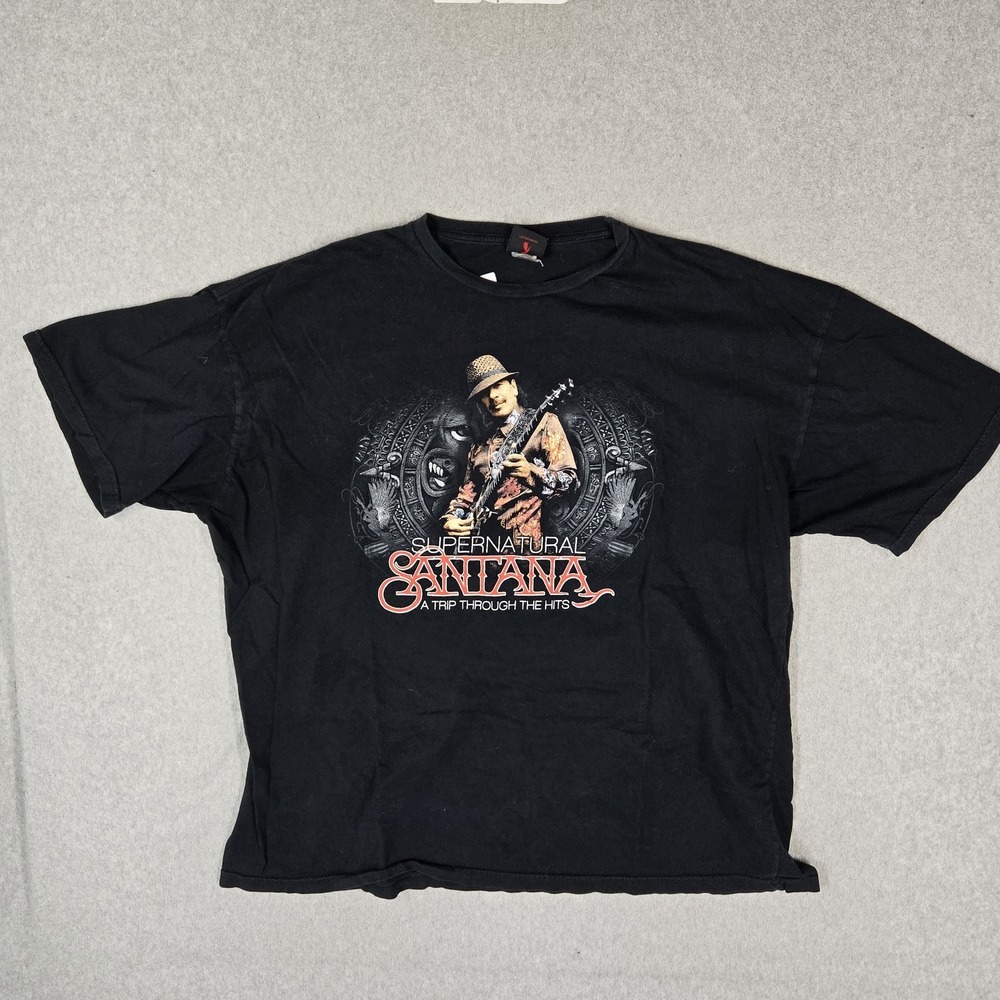 Carlos Santana Men Shirt XL Live At The Joint 2010 Supernatural Tee
